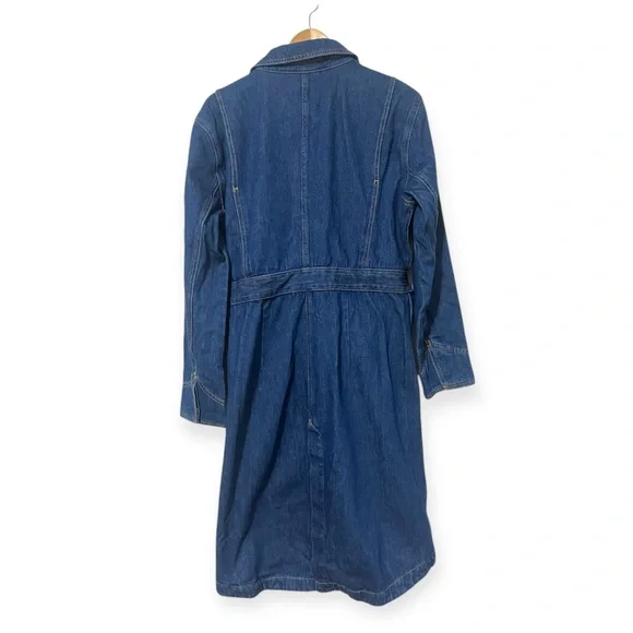 Favorite Daughter Boulevard Denim Trench Coat - Picture 7 of 11